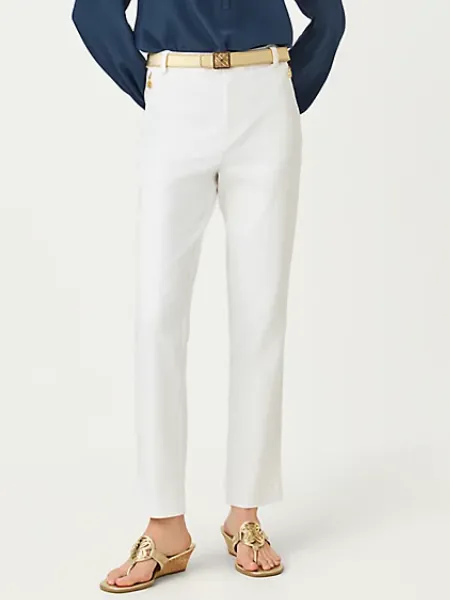Resort White Ana High Rise Pant
